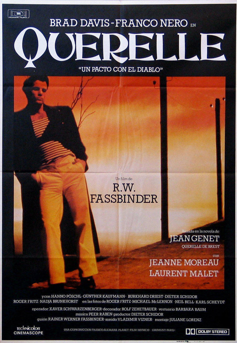 Querelle 1 Sheet (27x41) Original Vintage Movie Poster