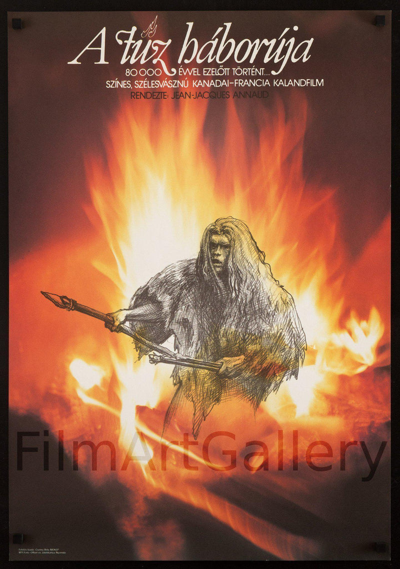 Quest for Fire 22x32 Original Vintage Movie Poster