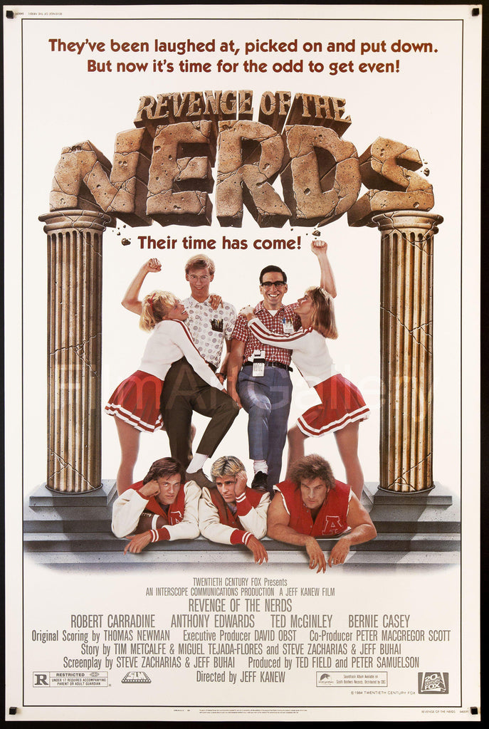 Revenge of the Nerds 40x60 Original Vintage Movie Poster