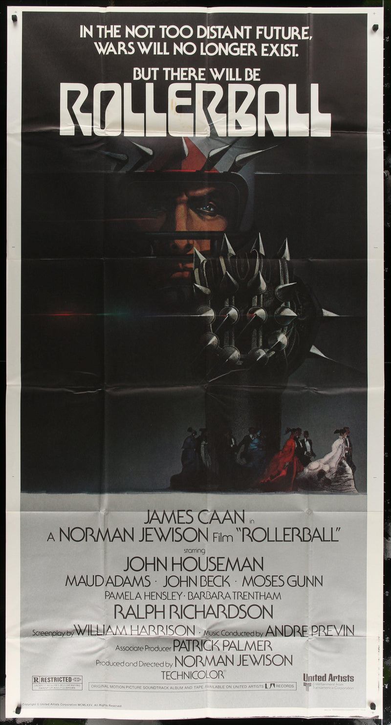 Rollerball 3 Sheet (41x81) Original Vintage Movie Poster