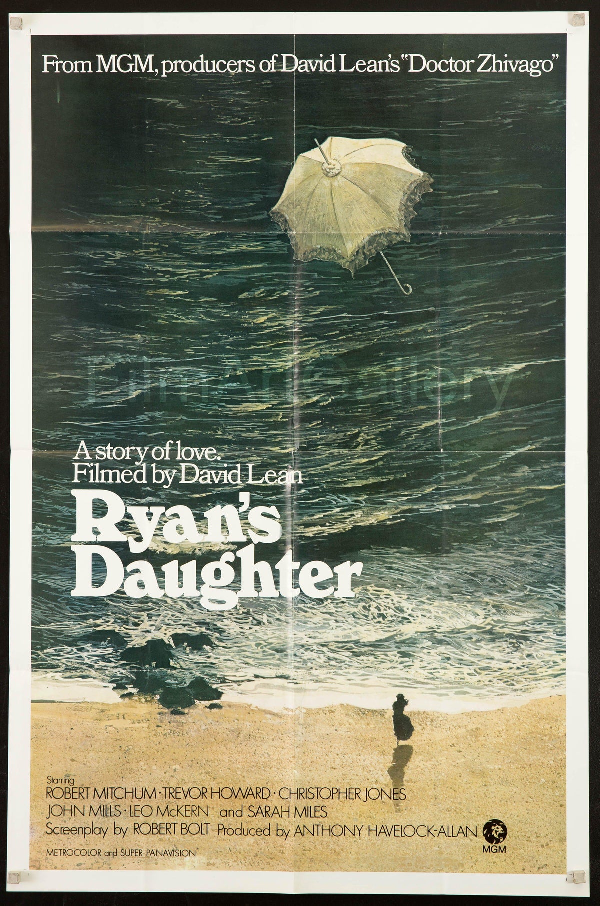 Ryan&#39;s Daughter 1 Sheet (27x41) Original Vintage Movie Poster