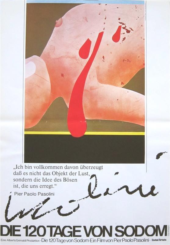 Salo German A1 (23x33) Original Vintage Movie Poster