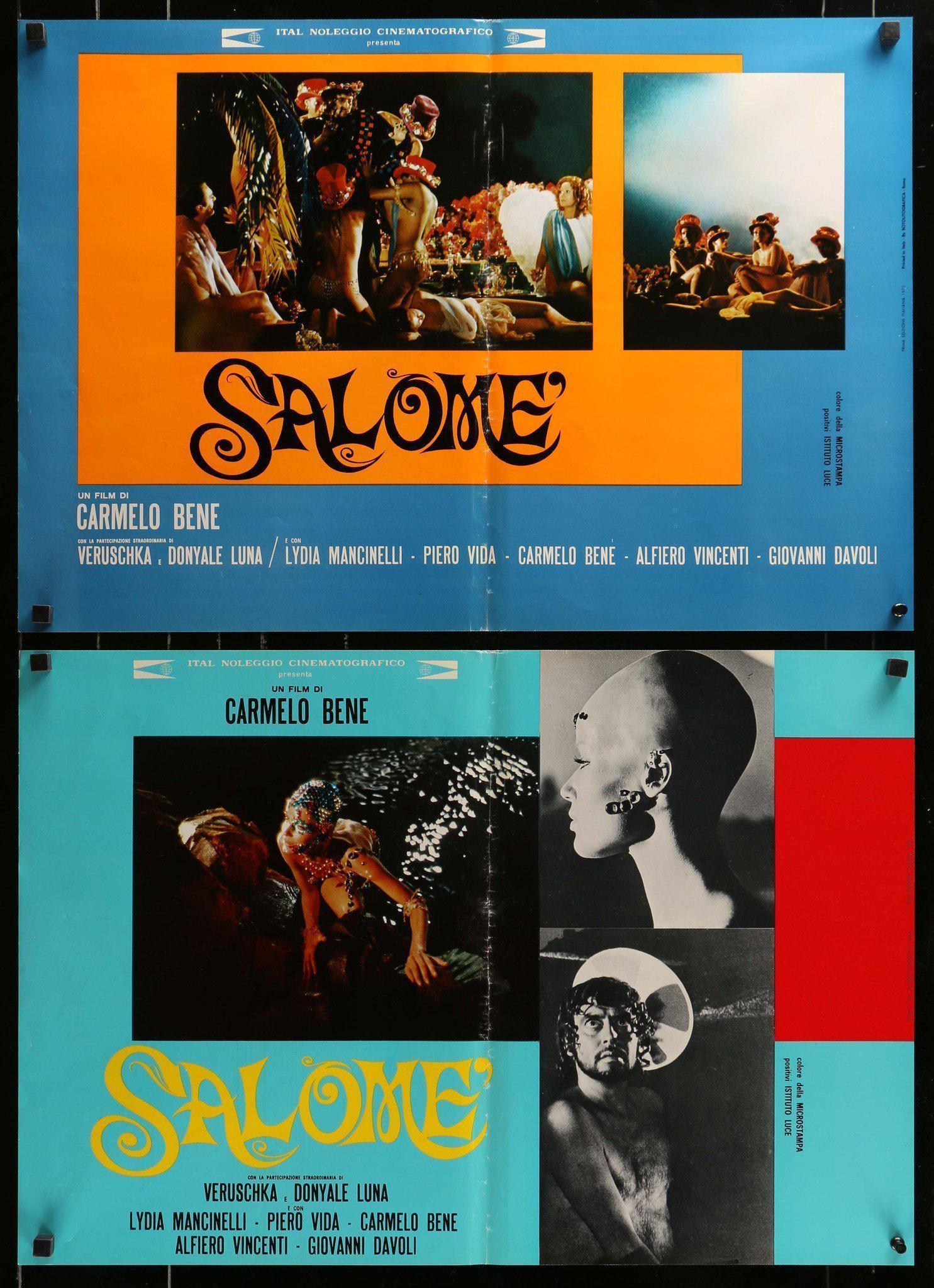 Salome Italian Photobusta (18x26) Original Vintage Movie Poster