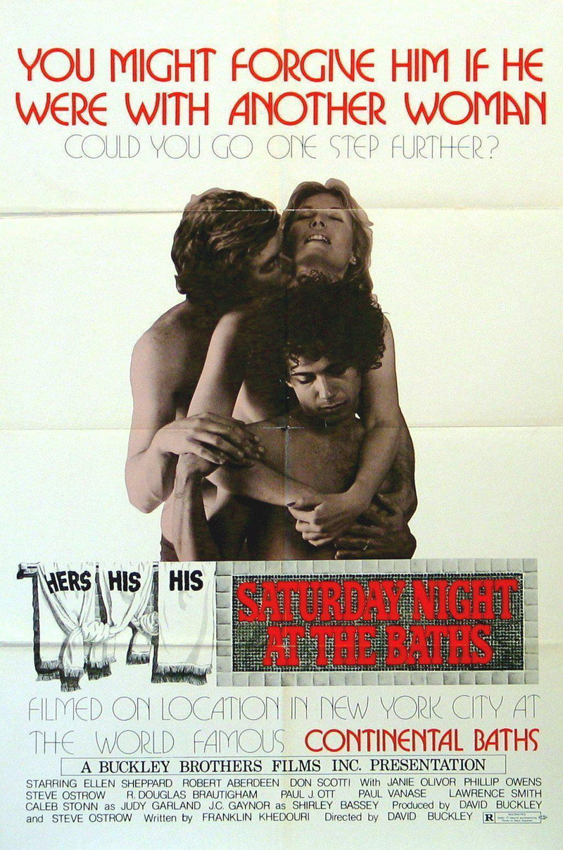 Saturday Night at the Baths 1 Sheet (27x41) Original Vintage Movie Poster
