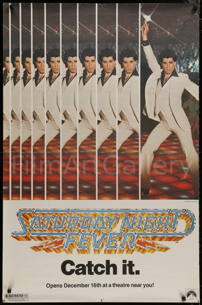 Saturday Night Fever Subway 1 Sheet (29x45) Original Vintage Movie Poster