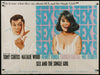 Sex and the Single Girl British Quad (30x40) Original Vintage Movie Poster