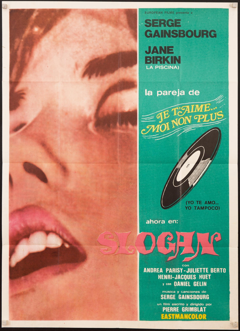 Slogan 1 Sheet (27x41) Original Vintage Movie Poster