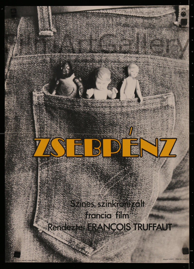 Small Change (L'Argent de Poche) 16x22 Original Vintage Movie Poster