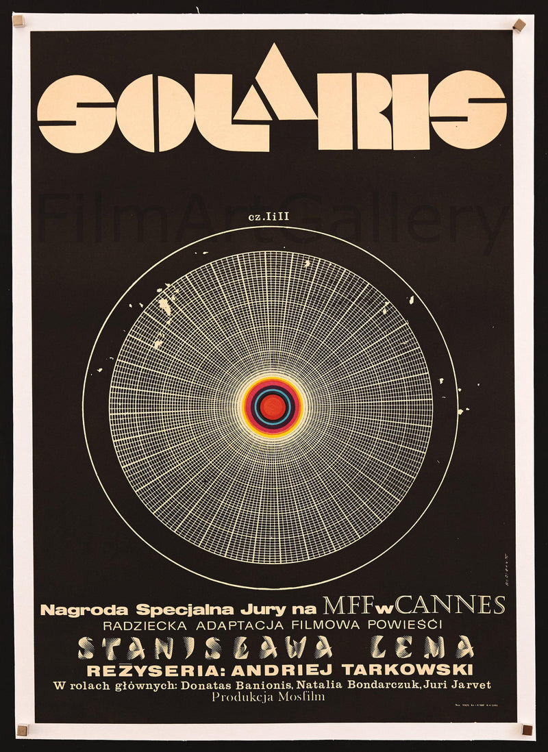 Solaris Polish A1 (23x33) Original Vintage Movie Poster