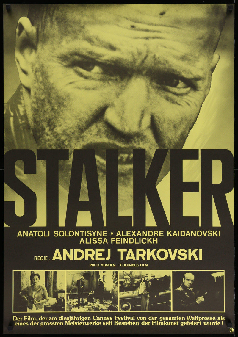 Stalker 1 Sheet (27x41) Original Vintage Movie Poster