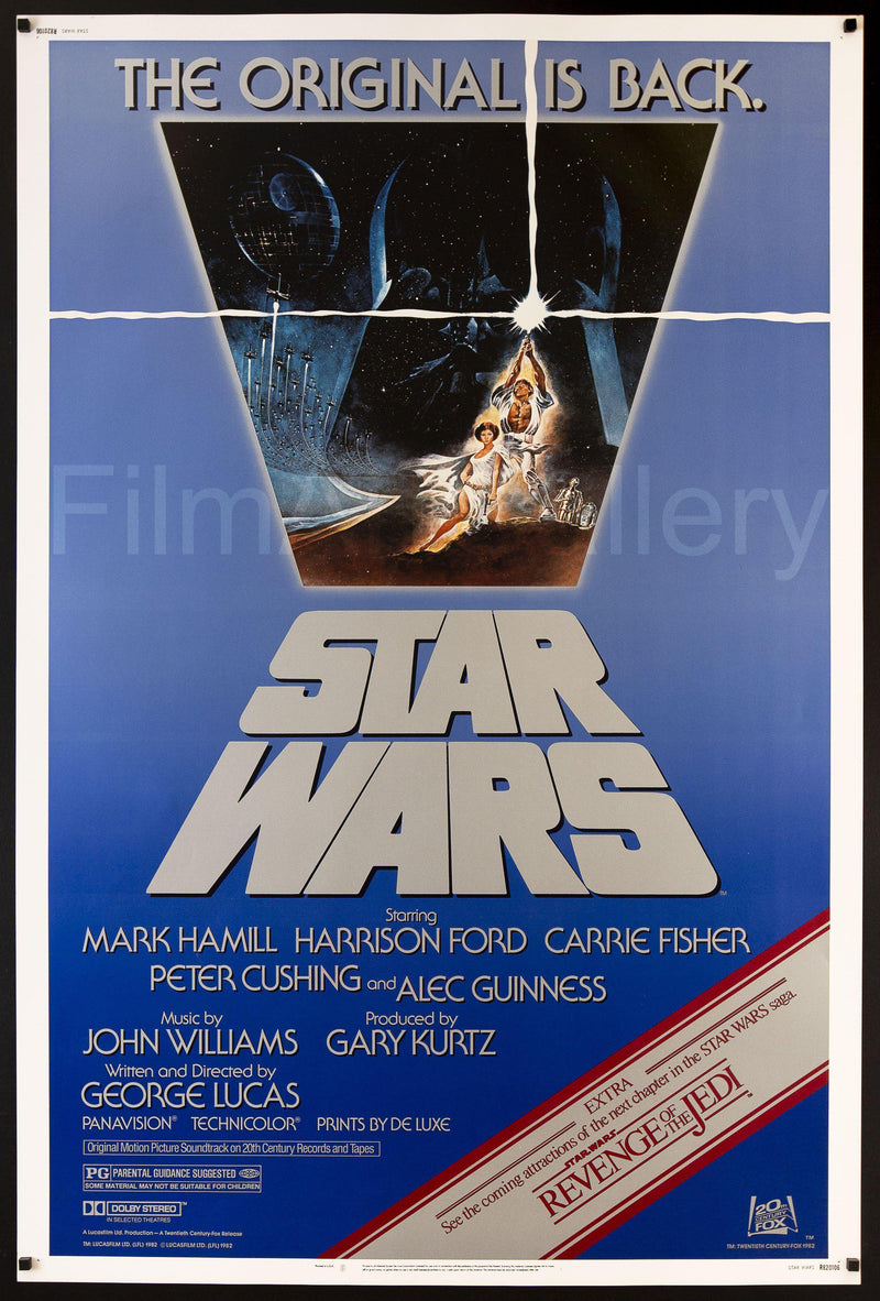 Star Wars 40x60 Original Vintage Movie Poster