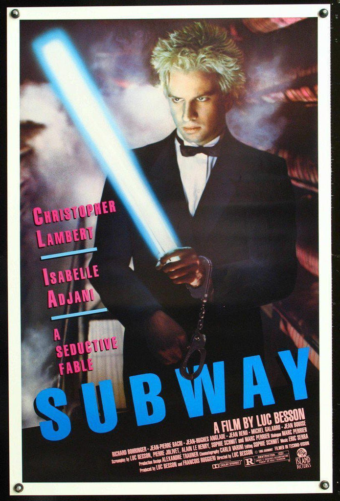 Subway 1 Sheet (27x41) Original Vintage Movie Poster
