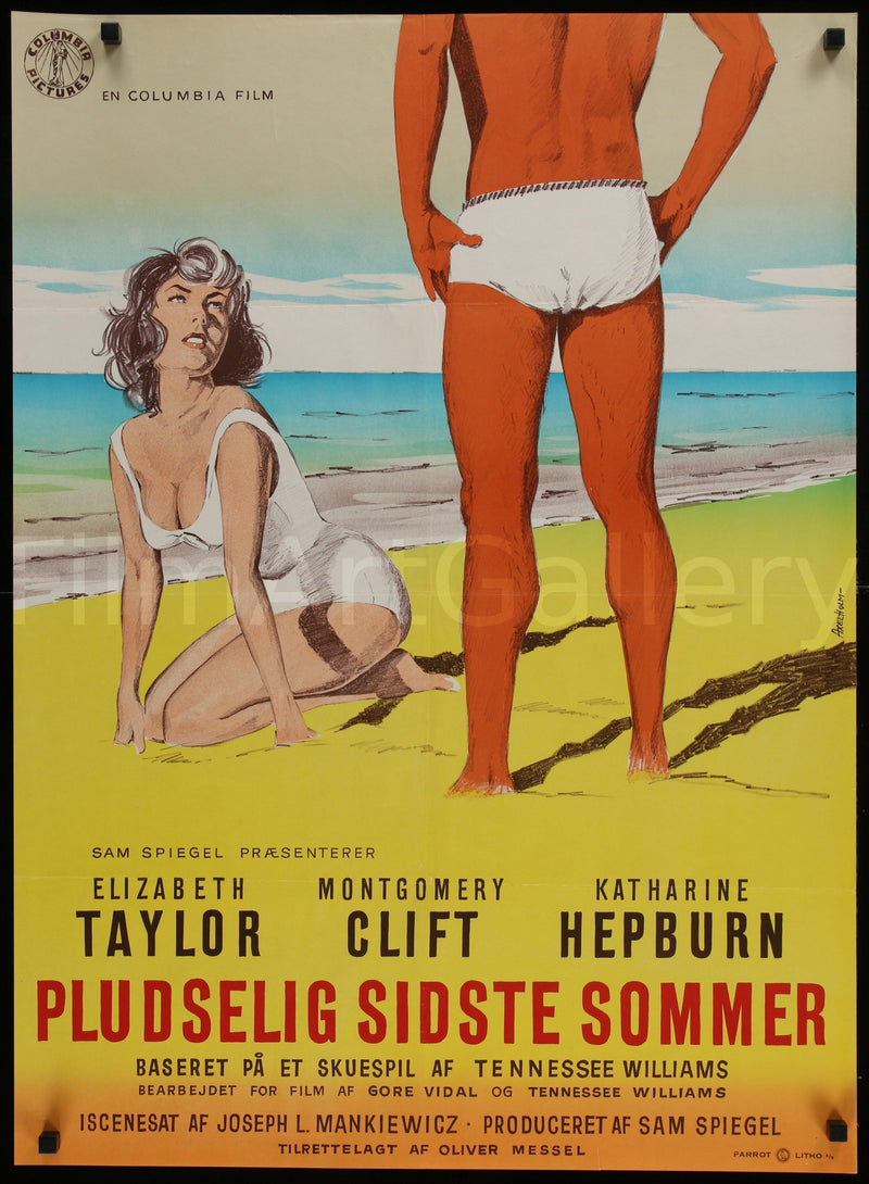 Suddenly, Last Summer 24x33 Original Vintage Movie Poster