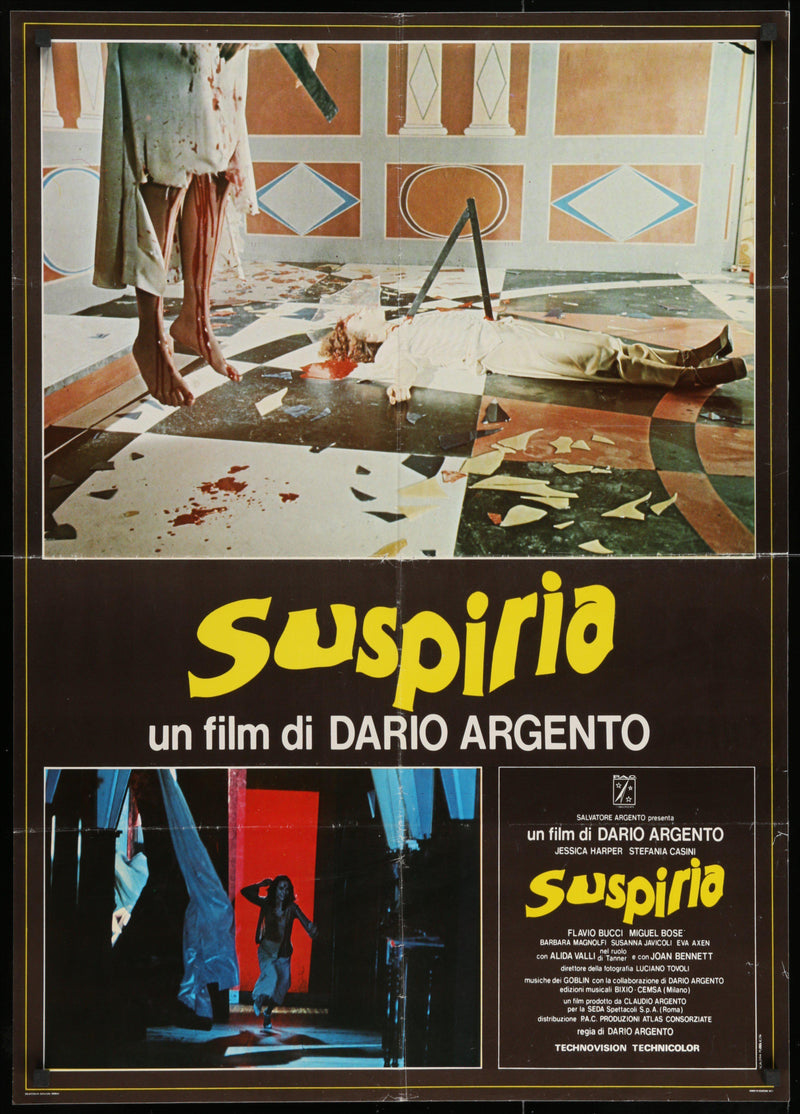 Suspiria 26x37 Original Vintage Movie Poster