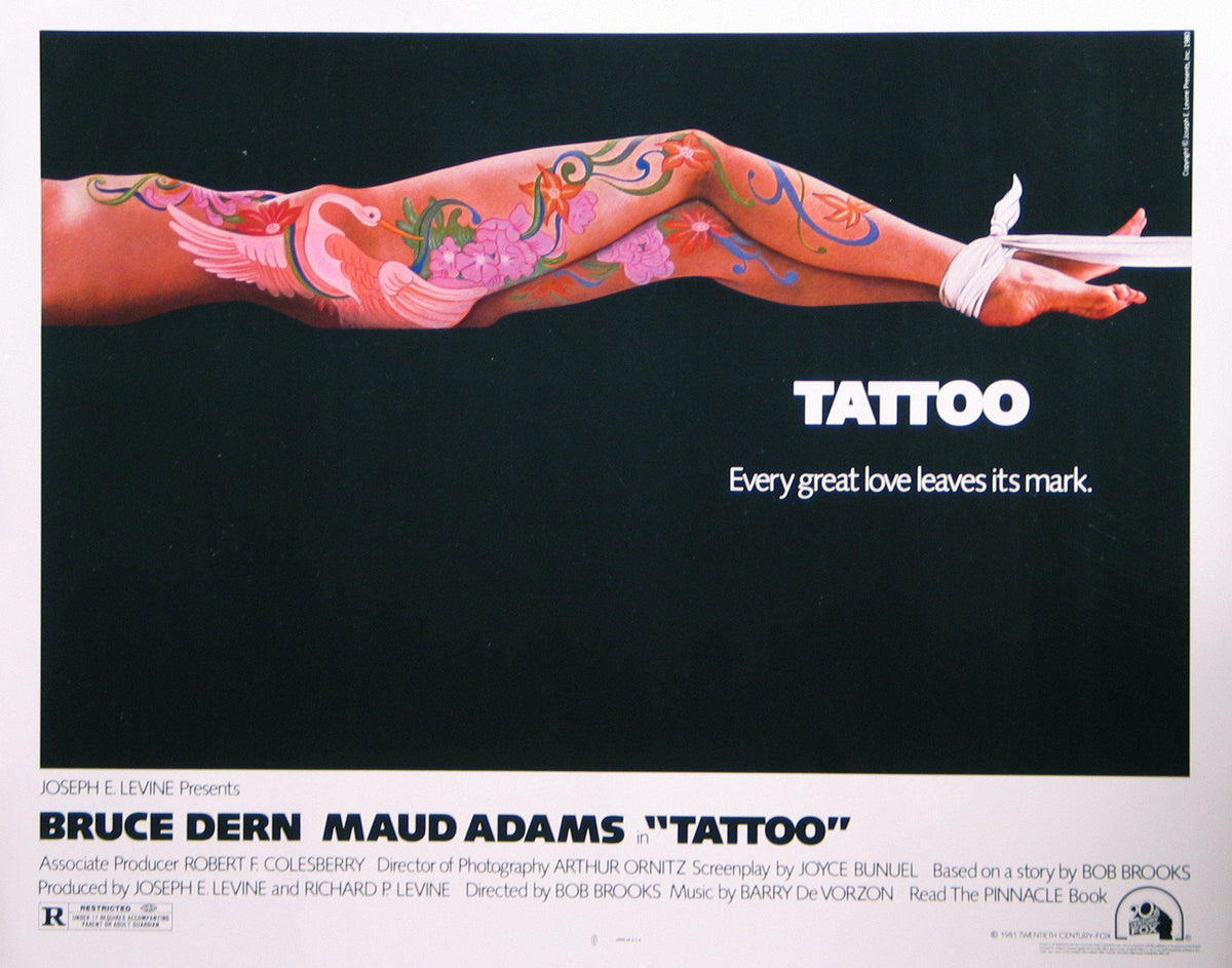 Tattoo Half sheet (22x28) Original Vintage Movie Poster