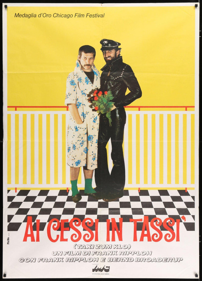 Taxi to the Toliet (Taxi Zum Klo) Italian 2 foglio (39x55) Original Vintage Movie Poster