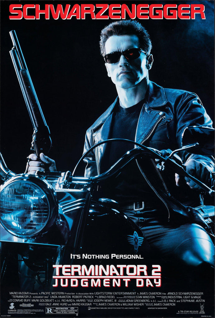 Terminator 2 1 Sheet (27x41) Original Vintage Movie Poster