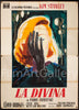 The Actress (La Divina) Italian 4 foglio (55x78) Original Vintage Movie Poster