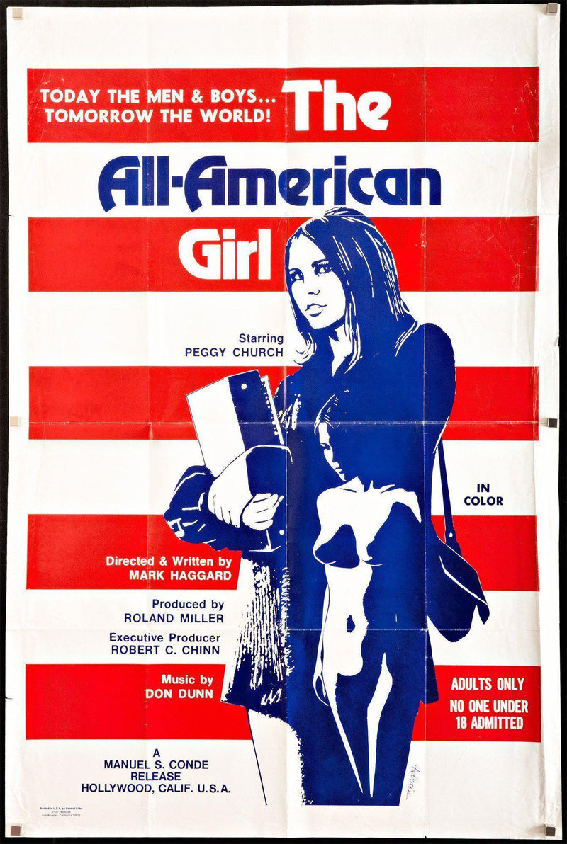 The All American Girl 1 Sheet (27x41) Original Vintage Movie Poster
