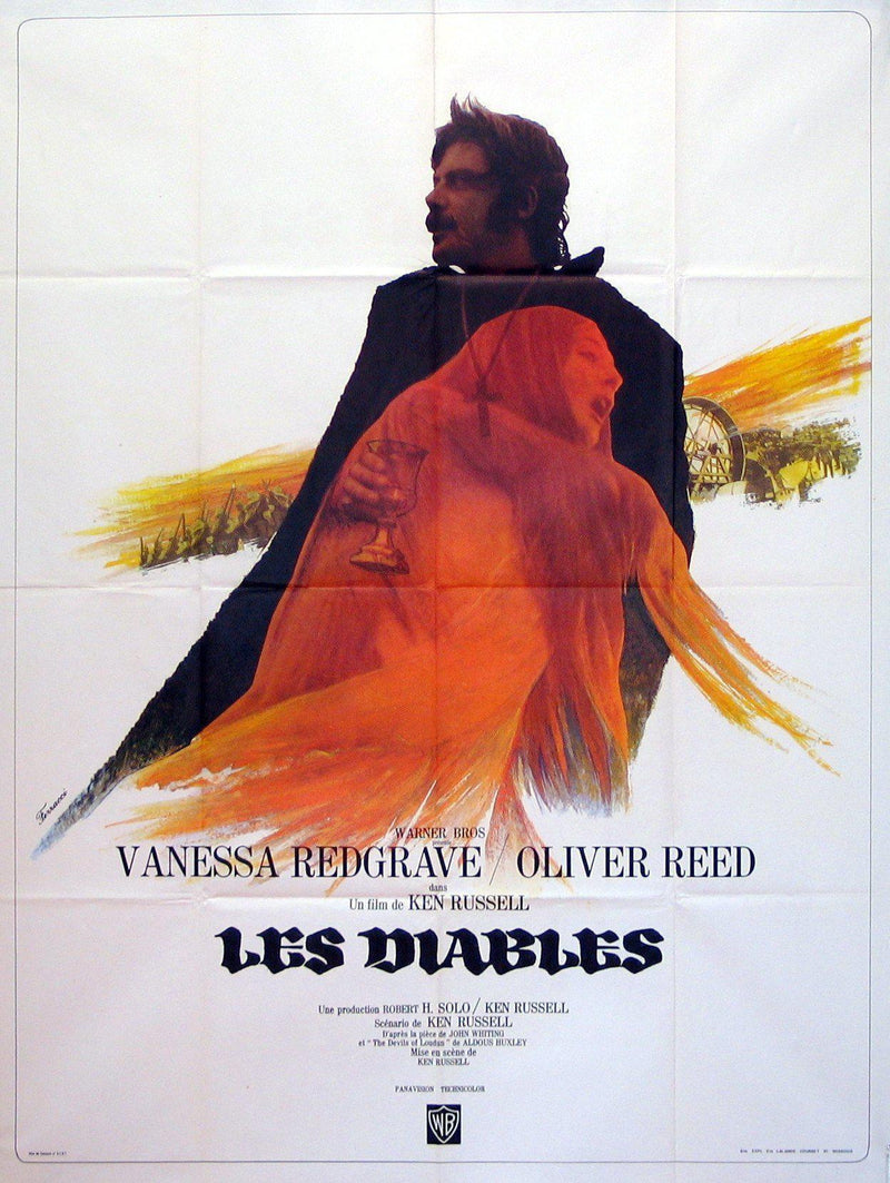 The Devils French 1 panel (47x63) Original Vintage Movie Poster
