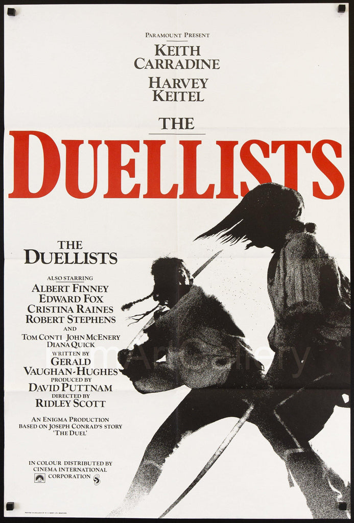 The Duellists 1 Sheet (27x41) Original Vintage Movie Poster