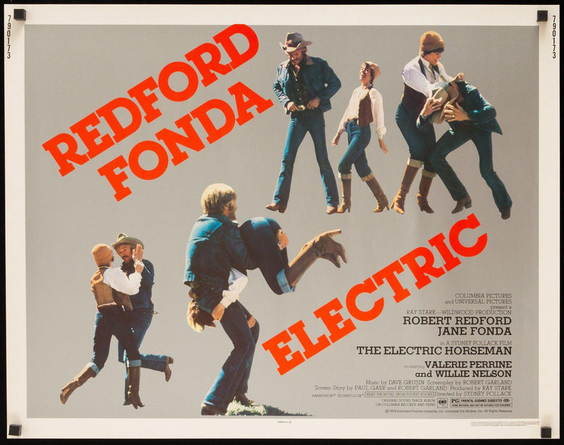 The Electric Horseman Half sheet (22x28) Original Vintage Movie Poster
