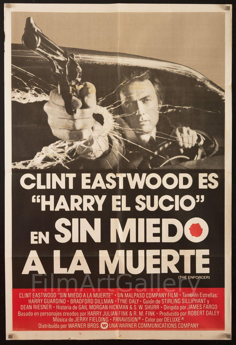 The Enforcer 1 Sheet (27x41) Original Vintage Movie Poster