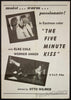 The Five Minute Kiss ( The 5 Minute Kiss ) 1 Sheet (27x41) Original Vintage Movie Poster
