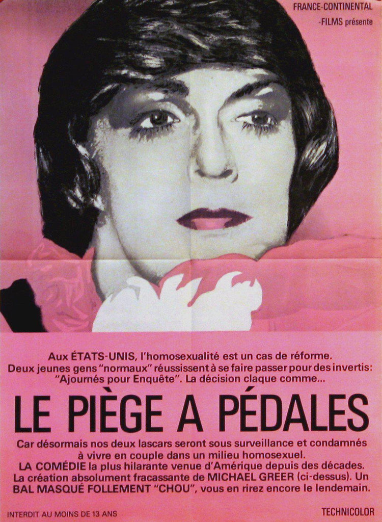 The Gay Deceivers French small (23x32) Original Vintage Movie Poster