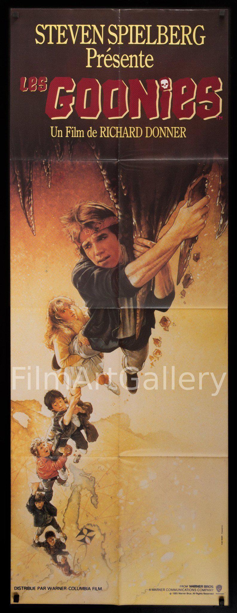 The Goonies 23x64 Original Vintage Movie Poster