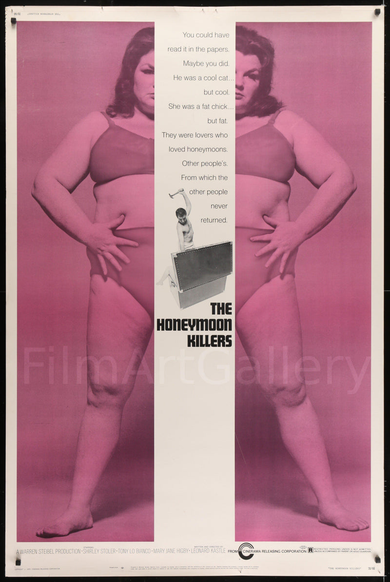 The Honeymoon Killers 40x60 Original Vintage Movie Poster