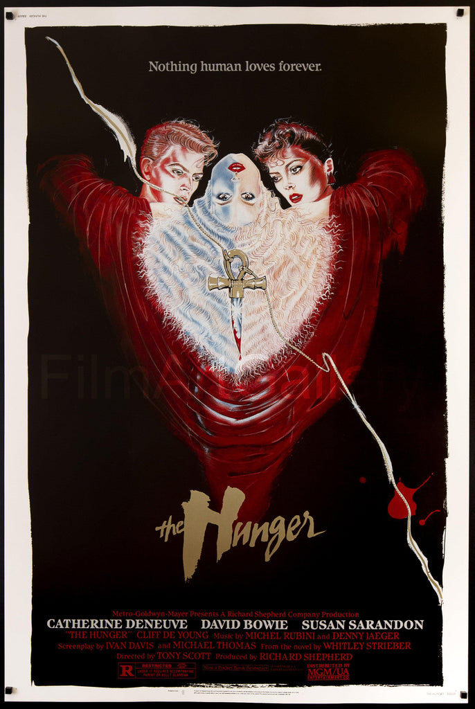 The Hunger 40x60 Original Vintage Movie Poster