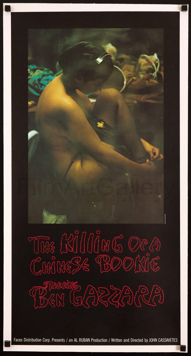 The Killing of a Chinese Bookie 16x32 Original Vintage Movie Poster