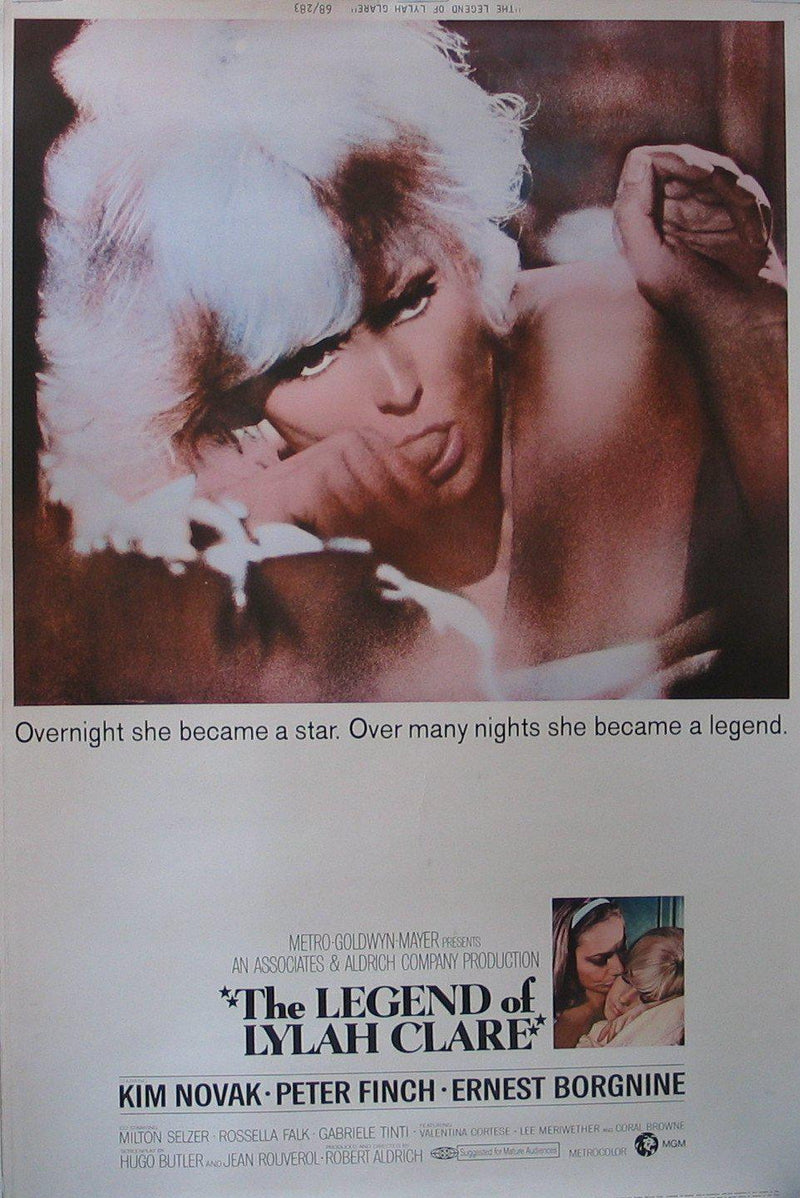 The Legend of Lylah Clare 40x60 Original Vintage Movie Poster