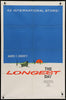 The Longest Day 1 Sheet (27x41) Original Vintage Movie Poster