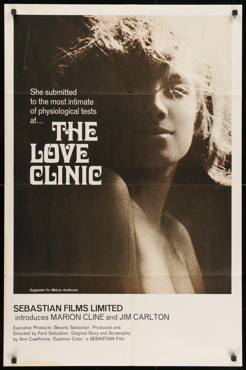 The Love Clinic 1 Sheet (27x41) Original Vintage Movie Poster