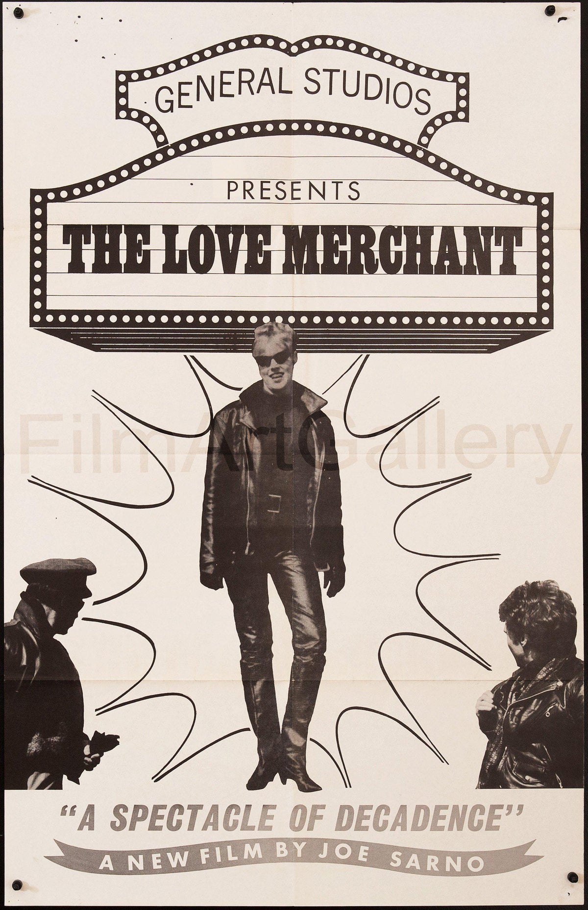 The Love Merchant 22x35 Original Vintage Movie Poster
