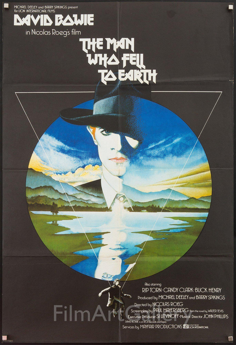 The Man Who Fell to Earth 1 Sheet (27x41) Original Vintage Movie Poster