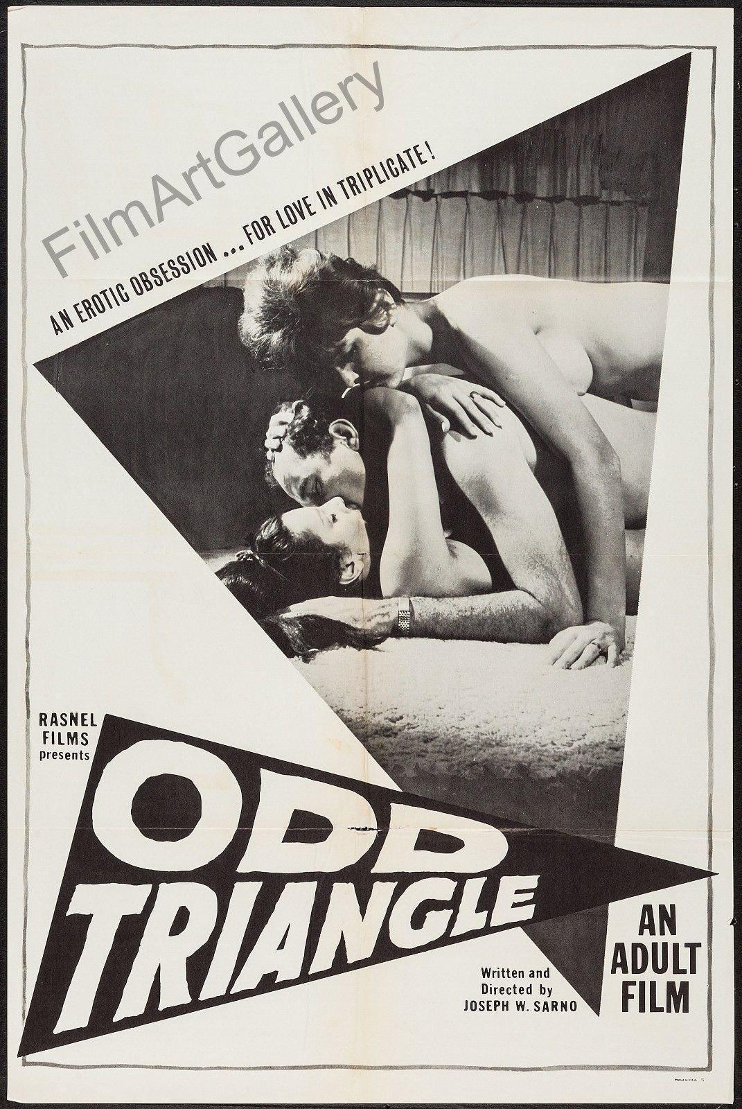 The Odd Triangle 1 Sheet (27x41) Original Vintage Movie Poster
