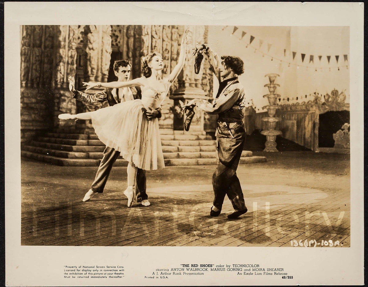 The Red Shoes 8x10 Original Vintage Movie Poster