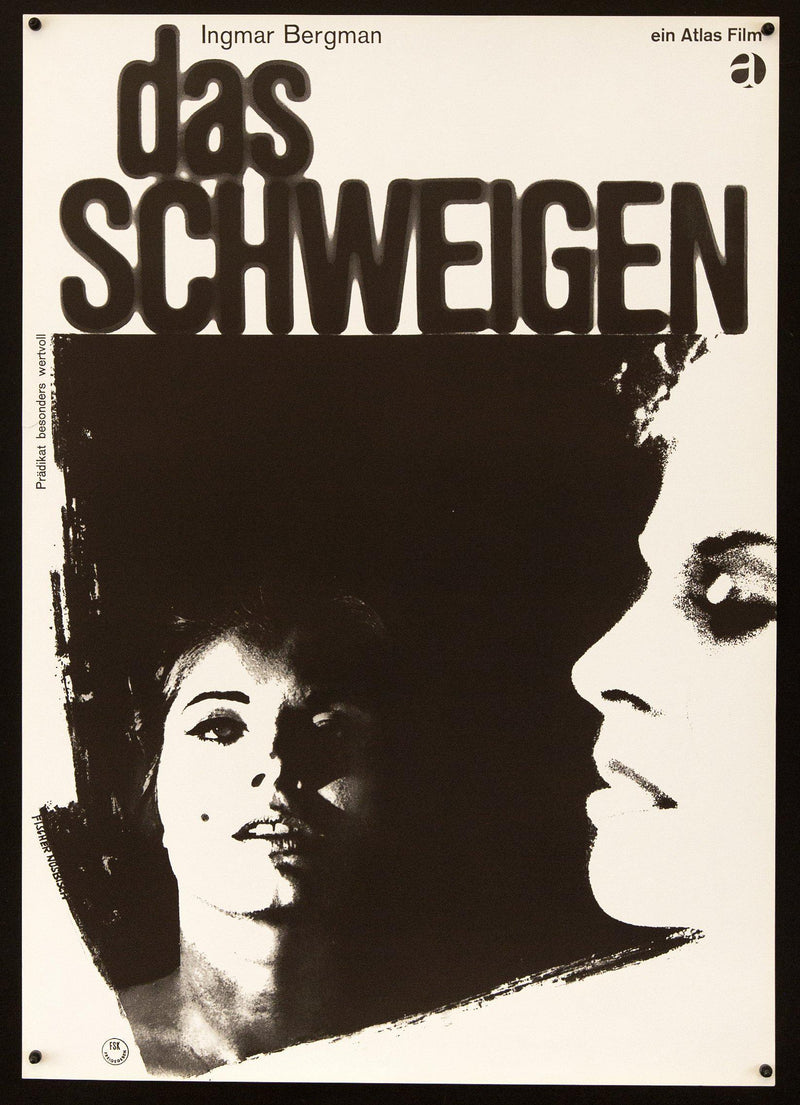 The Silence German A1 (23x33) Original Vintage Movie Poster