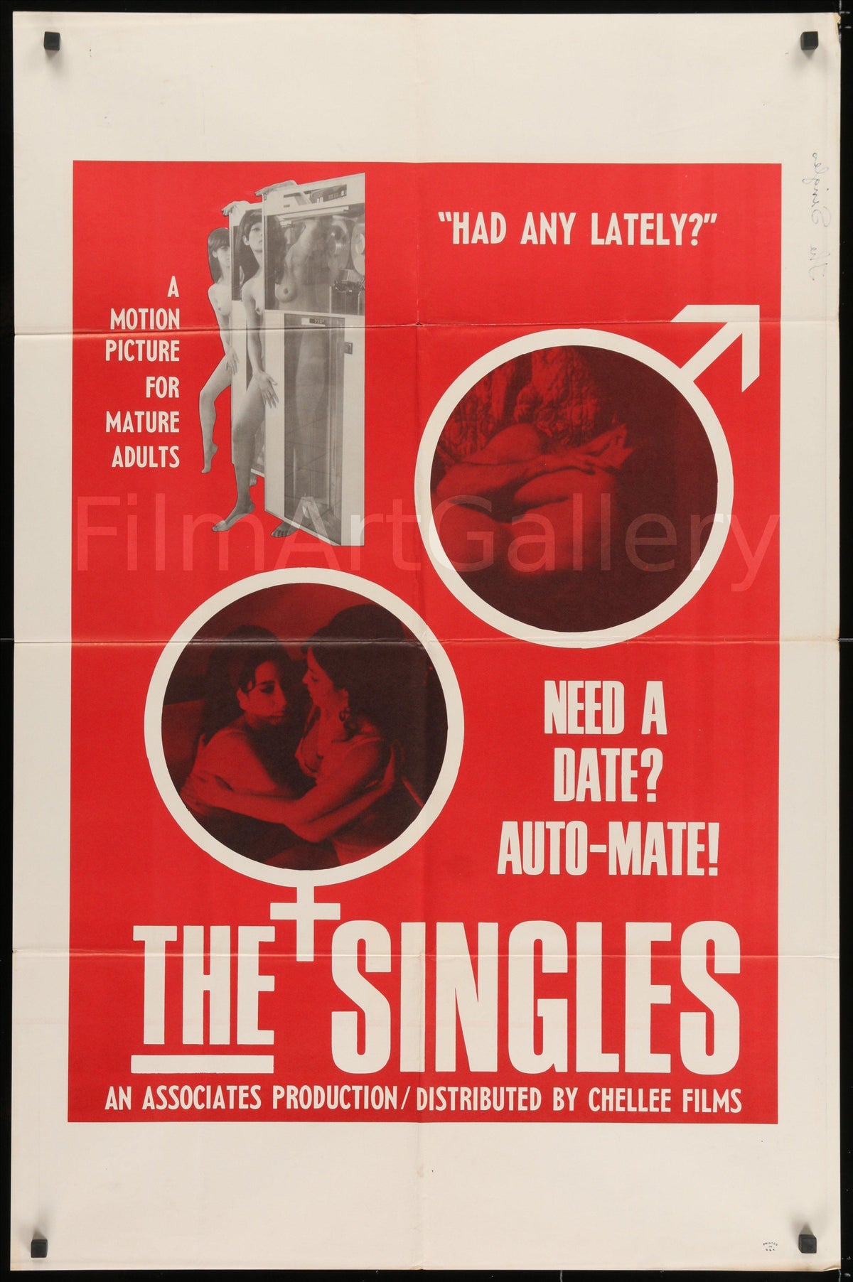 The Singles 1 Sheet (27x41) Original Vintage Movie Poster