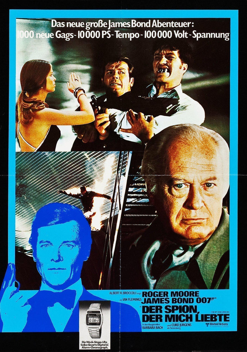 The Spy Who Loved Me 16x23 Original Vintage Movie Poster