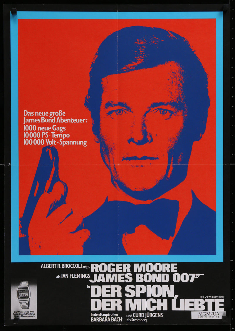 The Spy Who Loved Me German A1 (23x33) Original Vintage Movie Poster