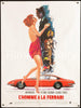 The Tiger and the Pussycat (L'Homme A La Ferrari) French small (23x32) Original Vintage Movie Poster