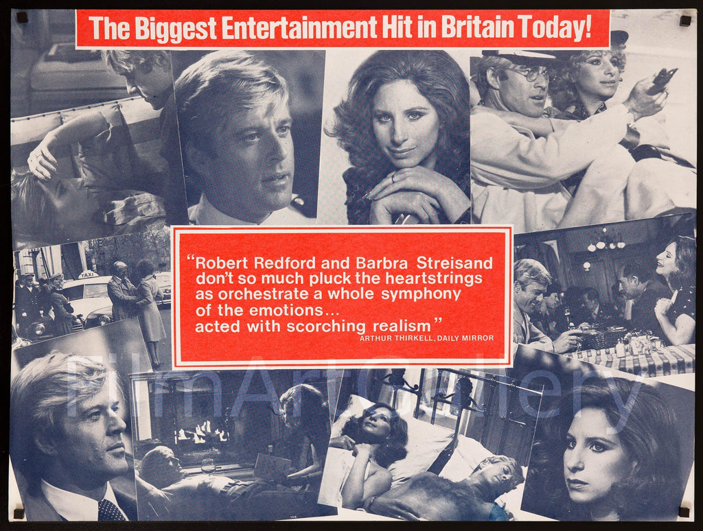 The Way We Were British Quad (30x40) Original Vintage Movie Poster