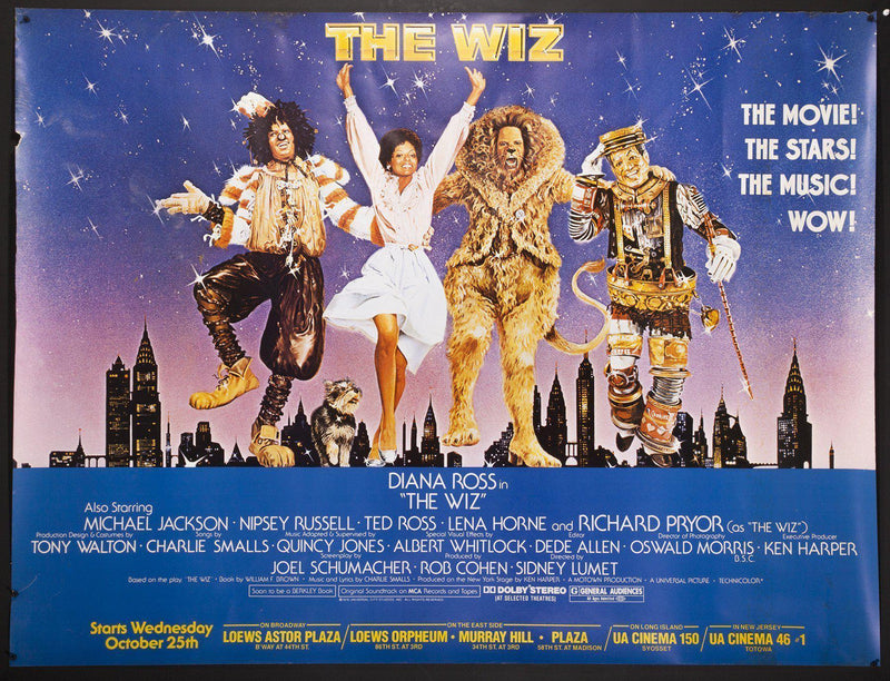 The Wiz Subway 2 sheet (45x59) Original Vintage Movie Poster