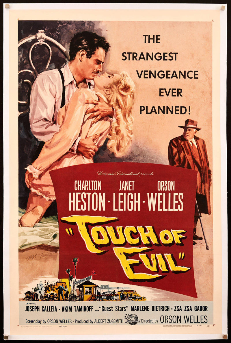 Touch of Evil 1 Sheet (27x41) Original Vintage Movie Poster
