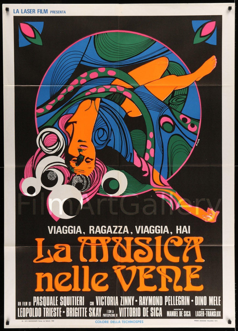 Trip, Girl, Trip, You Have Music In Your Veins Italian 2 foglio (39x55) Original Vintage Movie Poster