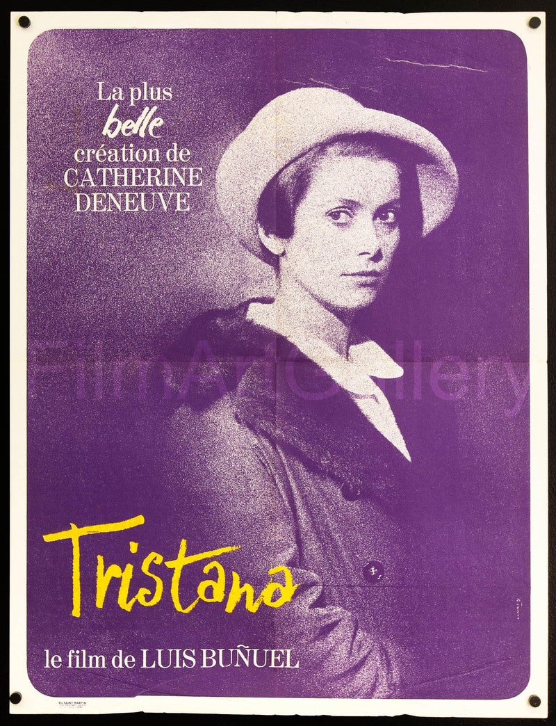 Tristana French small (23x32) Original Vintage Movie Poster